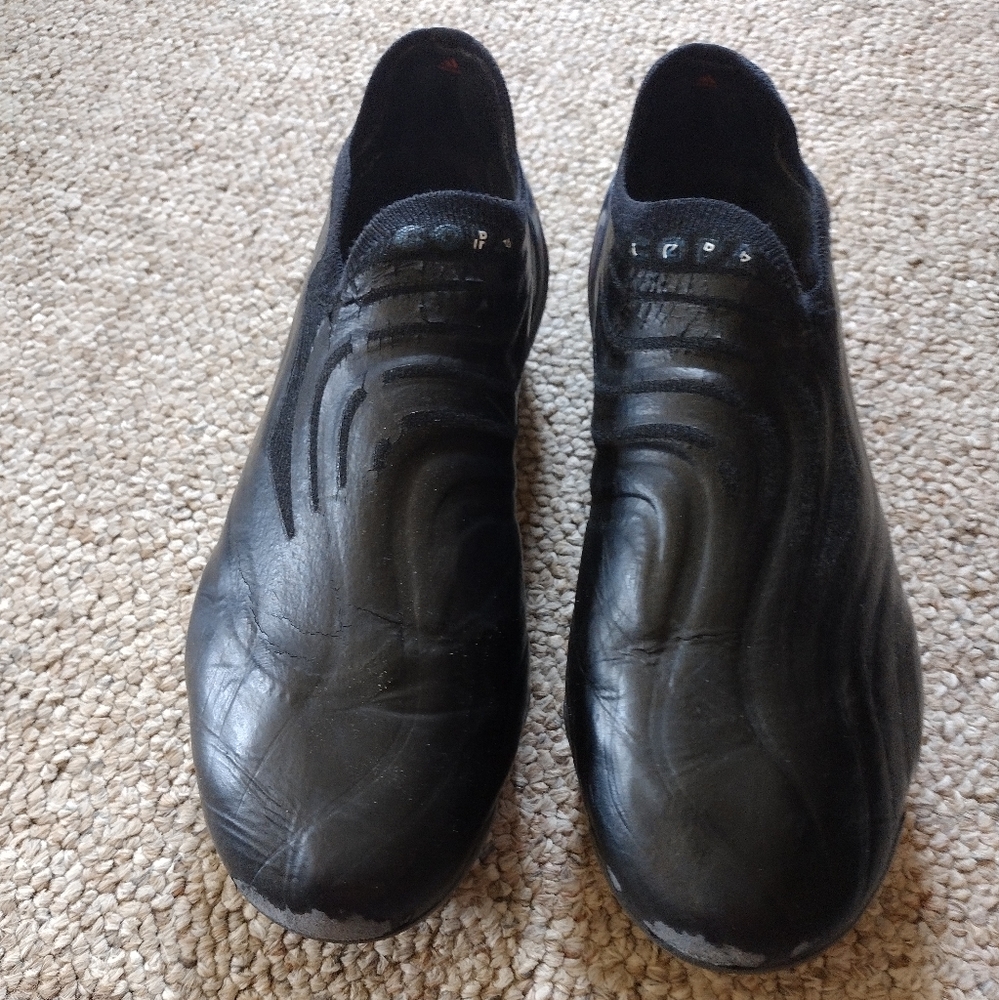 COPA size 4 laceless FIRM GROUND CLEATS